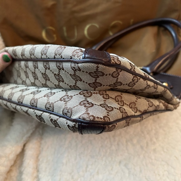 Gucci Horsebit Canvas Bag RARE - Picture 5 of 10